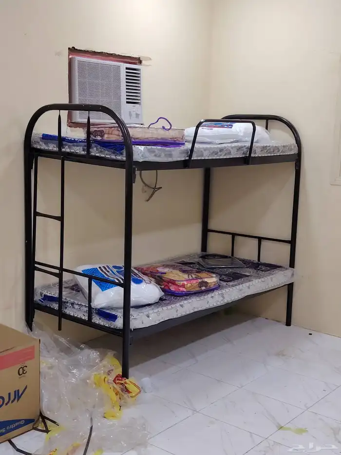 سرير حديد نفر دولاب حديد 6