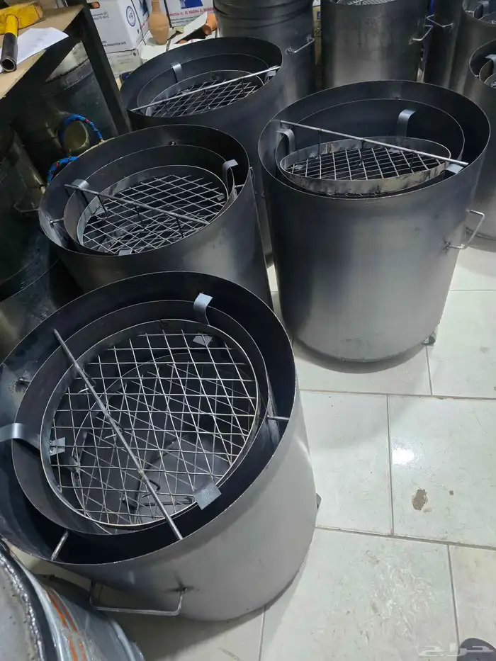 برميل مندي حديد مجلفن تعبيت الرمل جميع الاشكال والمقاسات 4