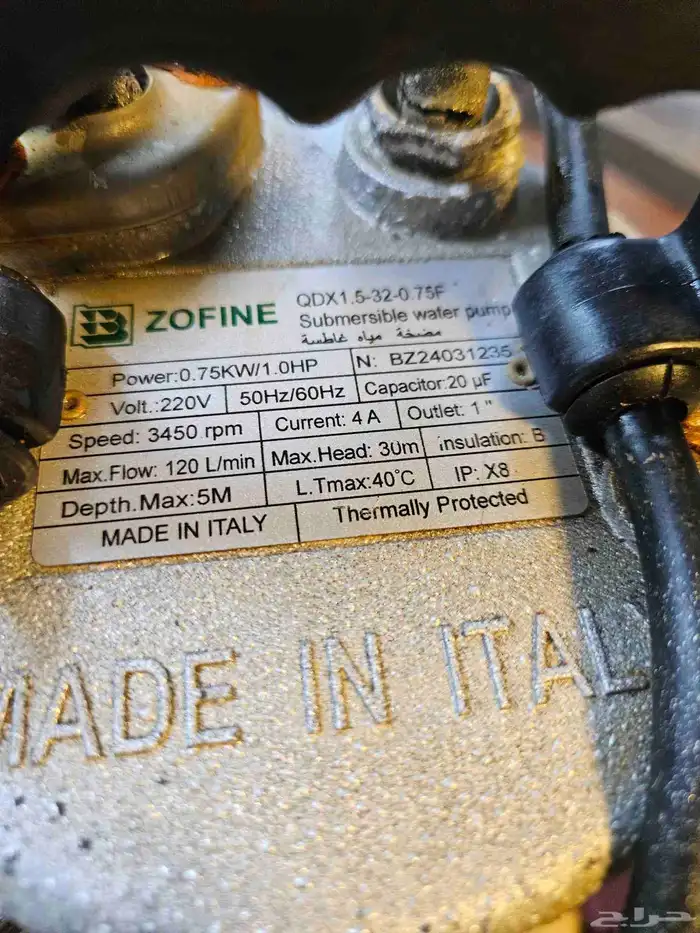 غطاس ايطالي 1 حصان 2