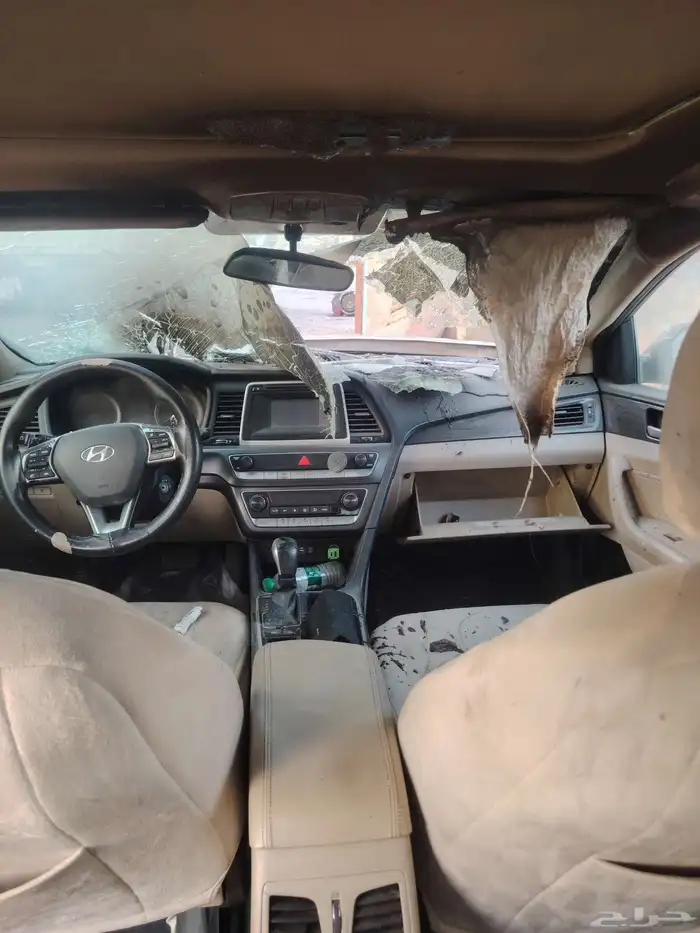 هونداي سوناتا 2018 قير توماتيك تشليح قطع غيار فقط 2