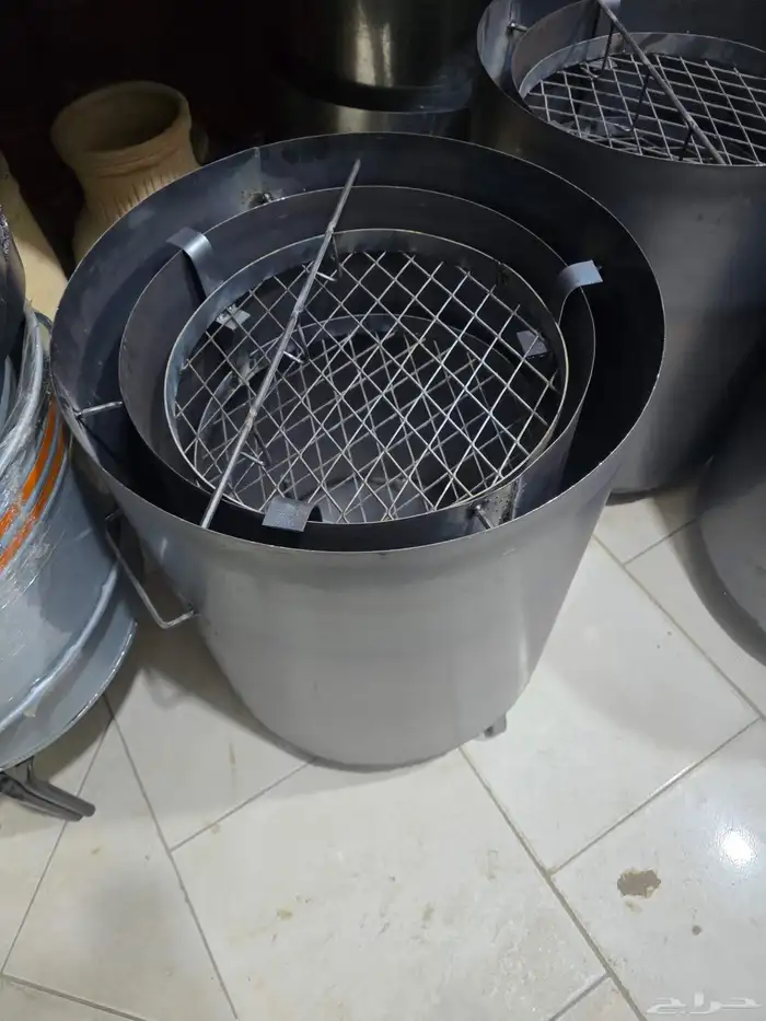 برميل مندي حديد مجلفن تعبيت الرمل جميع الاشكال والمقاسات 2