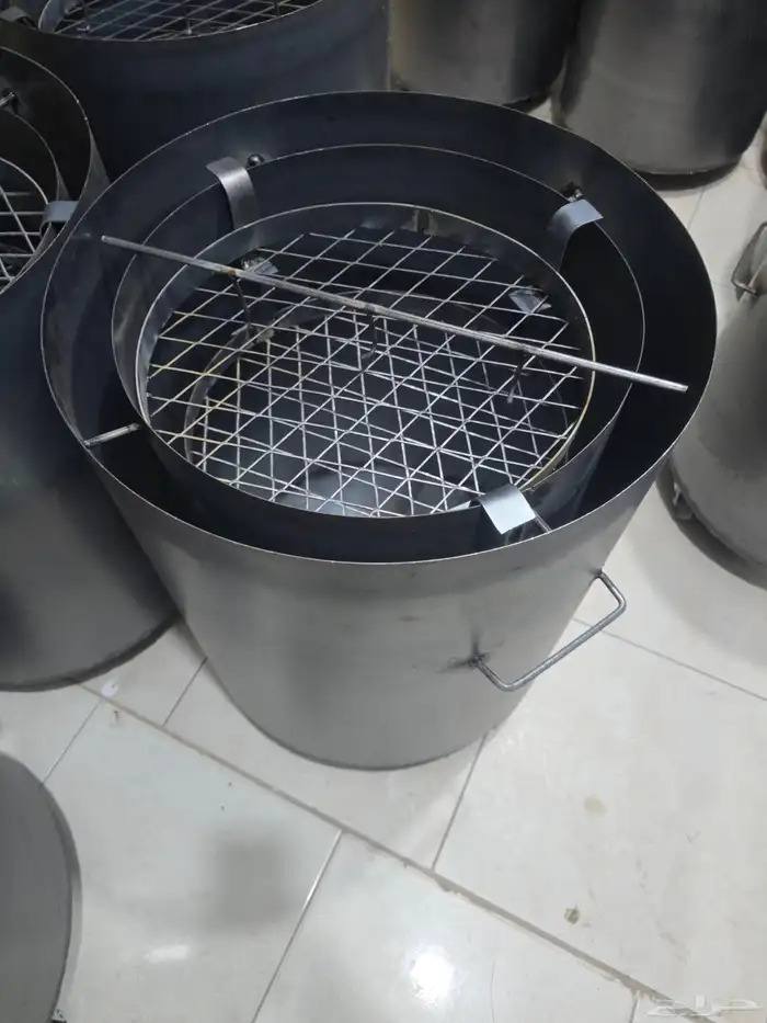 برميل مندي حديد مجلفن تعبيت الرمل جميع الاشكال والمقاسات 1