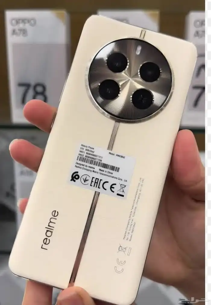 جوال ريلمي 12 برو 512 بالكرتونة استخدام 3 شهور 0