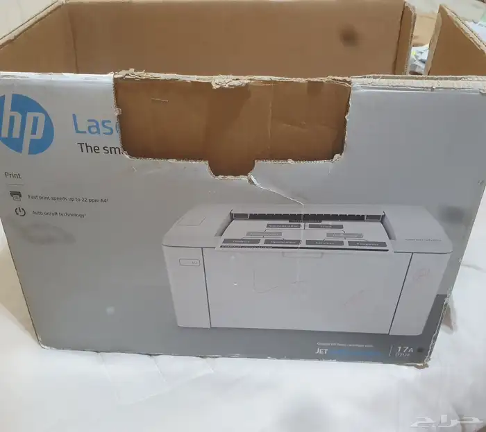 طابعة ليزر اتش بي اسود 4