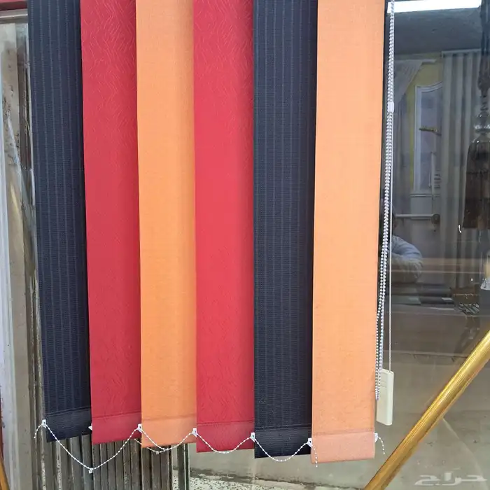 محل كنب ستائر رول بطرمه باب سحاب ستائر معدتي 7