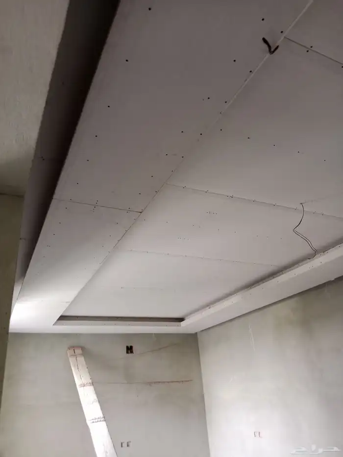 عمل جبس بورد سيمنت بورد سقف مستعار فاصل جبس بورد شيبورد 14