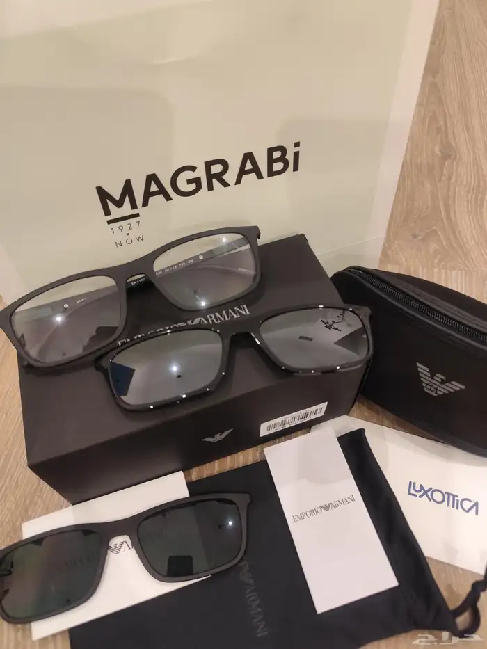 نظارات طبية أصلية جديدة من المغربي الجبيل 7