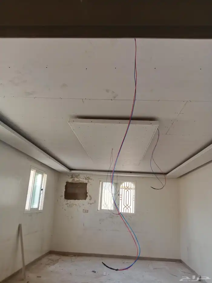 عمل جبس بورد سيمنت بورد سقف مستعار فاصل جبس بورد شيبورد 12