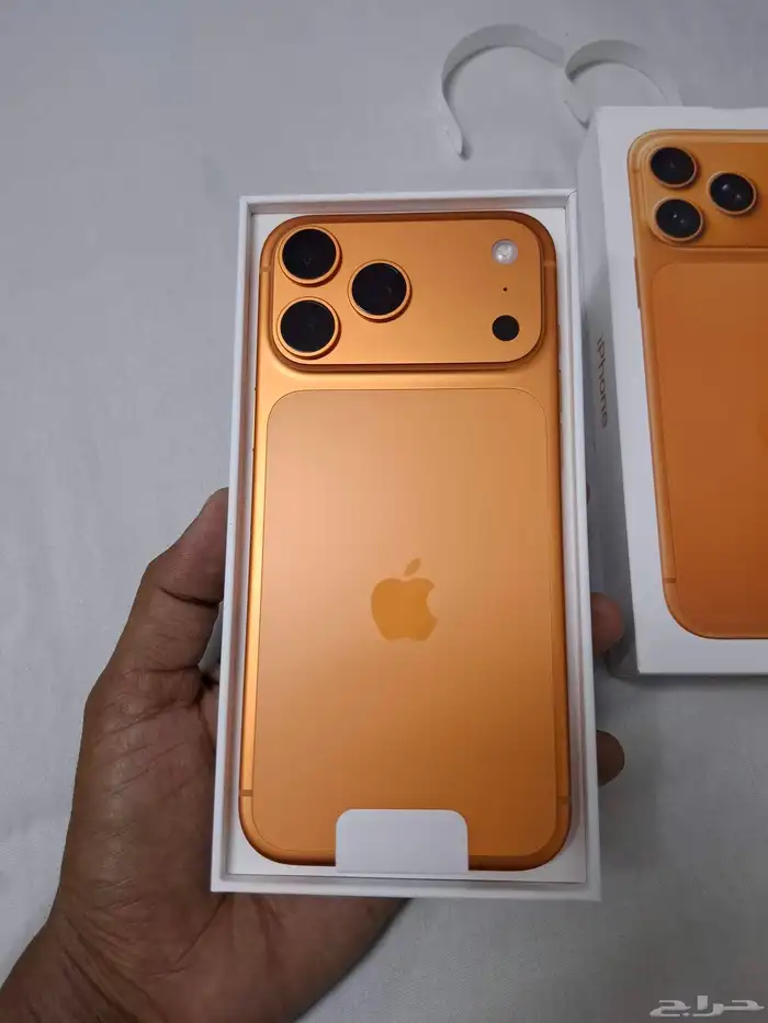 Iphone 17 pro max 256gb cosmic orange new only open box 2