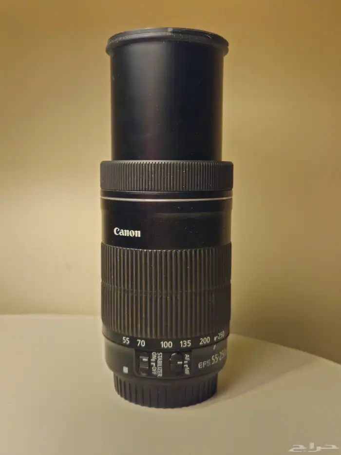 عدسة كانون 55-250 2