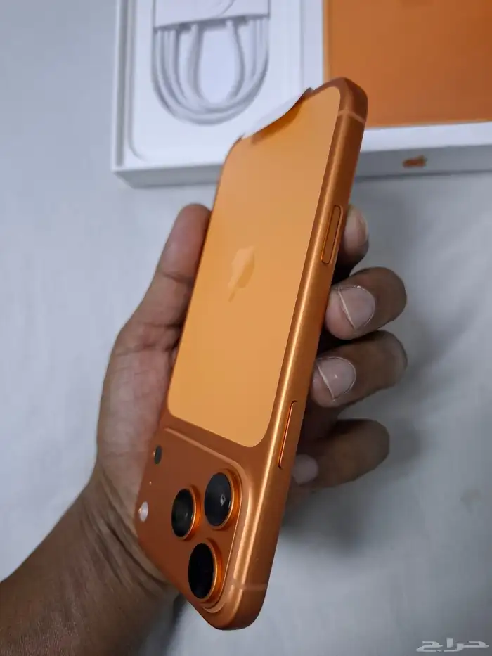 Iphone 17 pro max 256gb cosmic orange new only open box 8