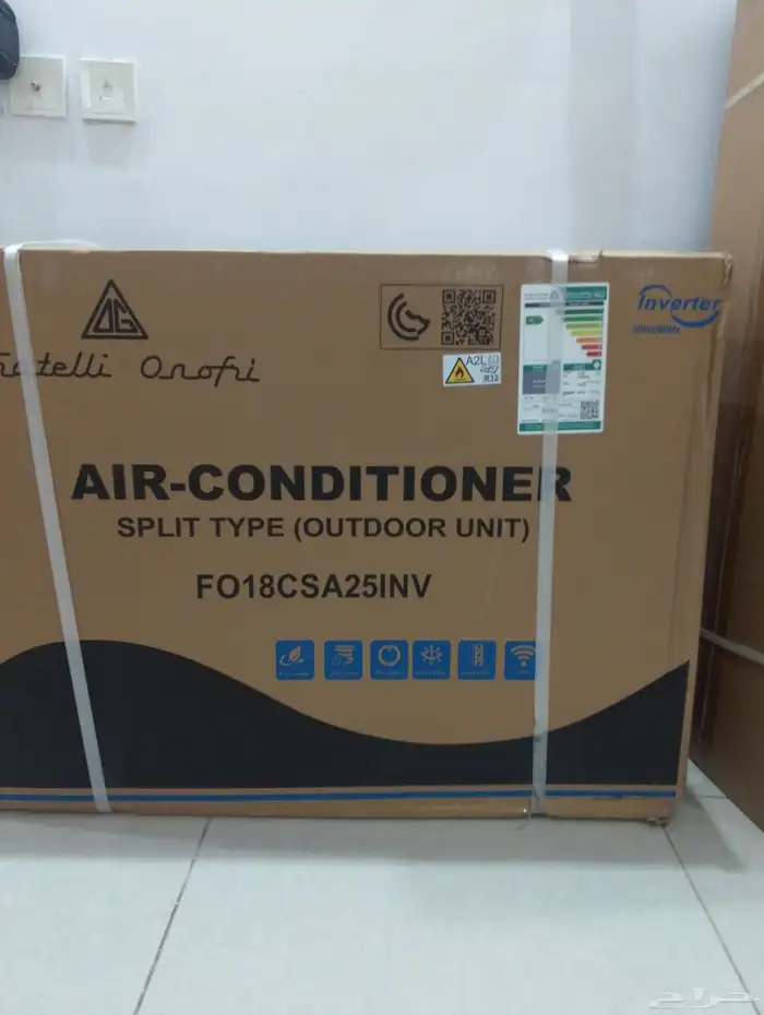 مكيف سبلت جديد بكرتونه حار بارد 0