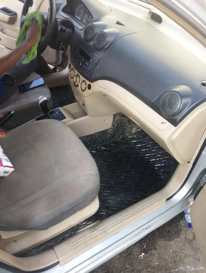 شيفروليه افيو موديل 2013 اتوماتيك مفحوص ومجدد الاستماره 4