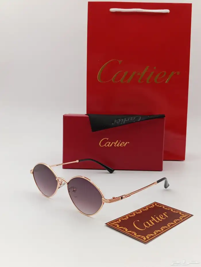 تصميم نظارات جديده شمسية من ماركه كارتير مع جميع الملحقات 3