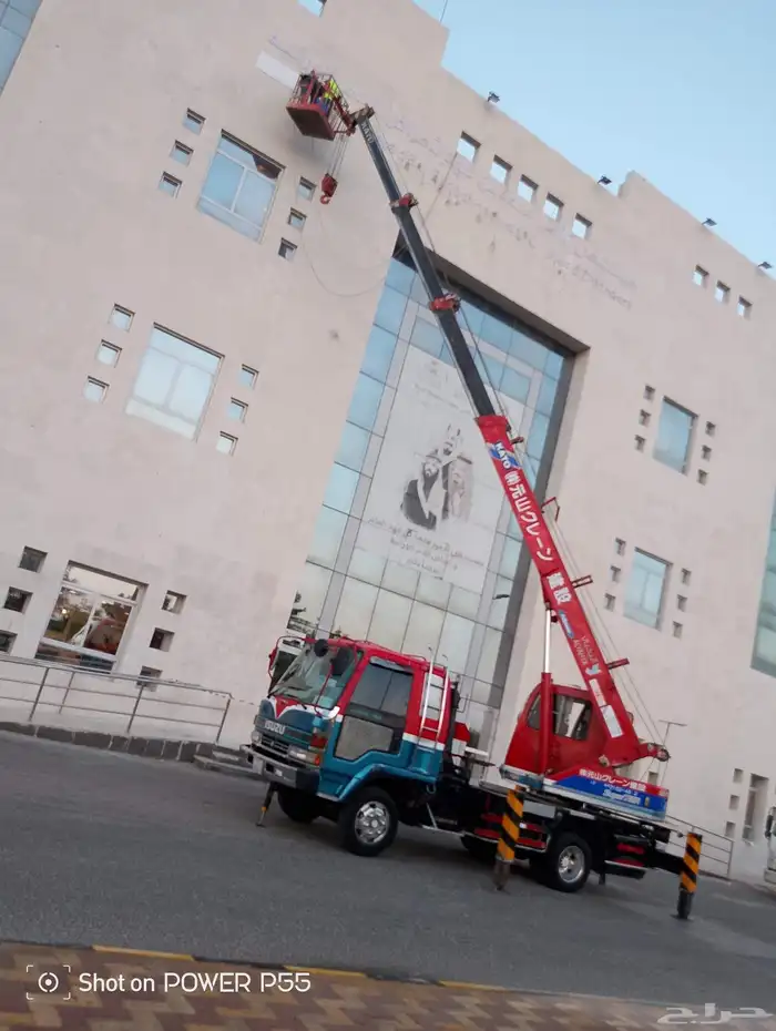 ايجار رافعه كرين ونش مان لفت لرفع العمال 6