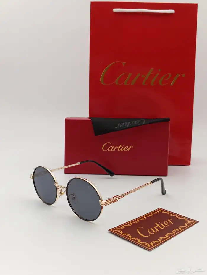تصميم نظارات جديده شمسية من ماركه كارتير مع جميع الملحقات 1