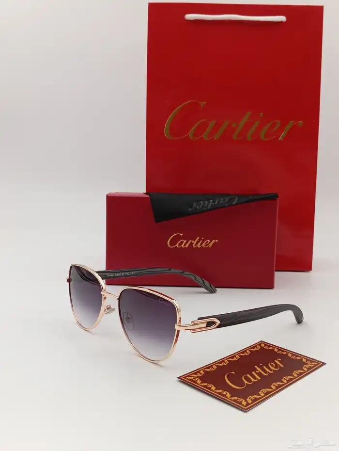 تصميم نظارات جديده شمسية من ماركه كارتير مع جميع الملحقات 4