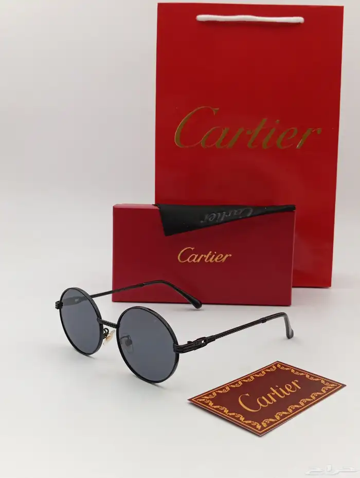 تصميم نظارات جديده شمسية من ماركه كارتير مع جميع الملحقات 0