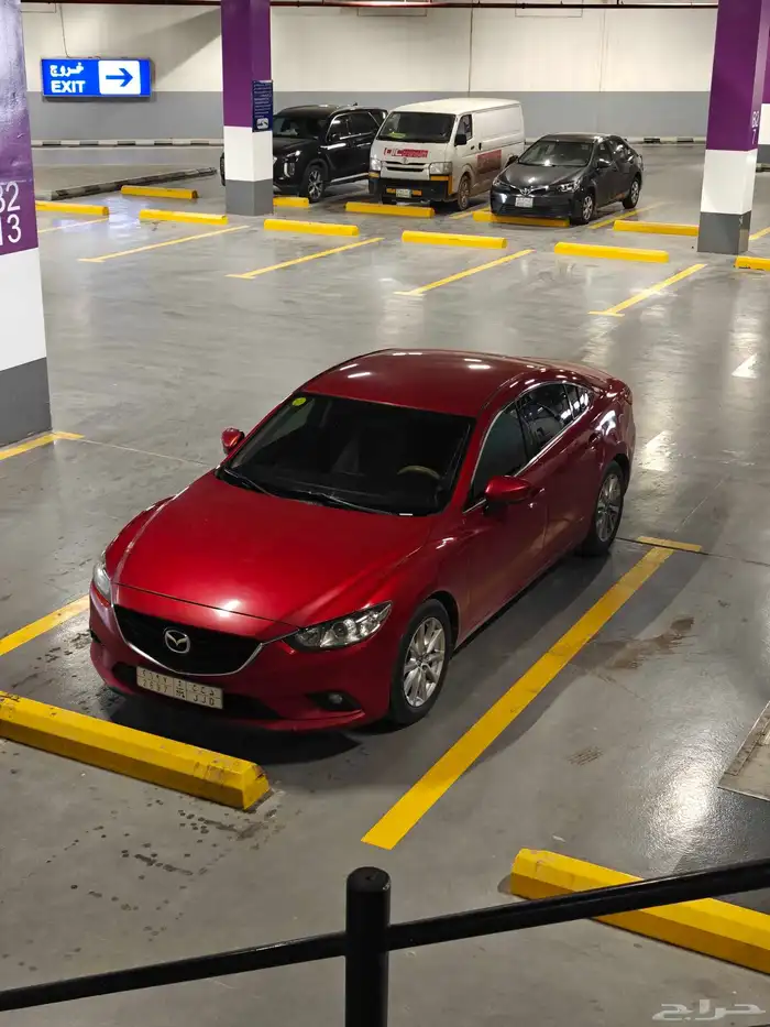 مازدا 6 2017 ستاندرد مالك اول لون احمر 1