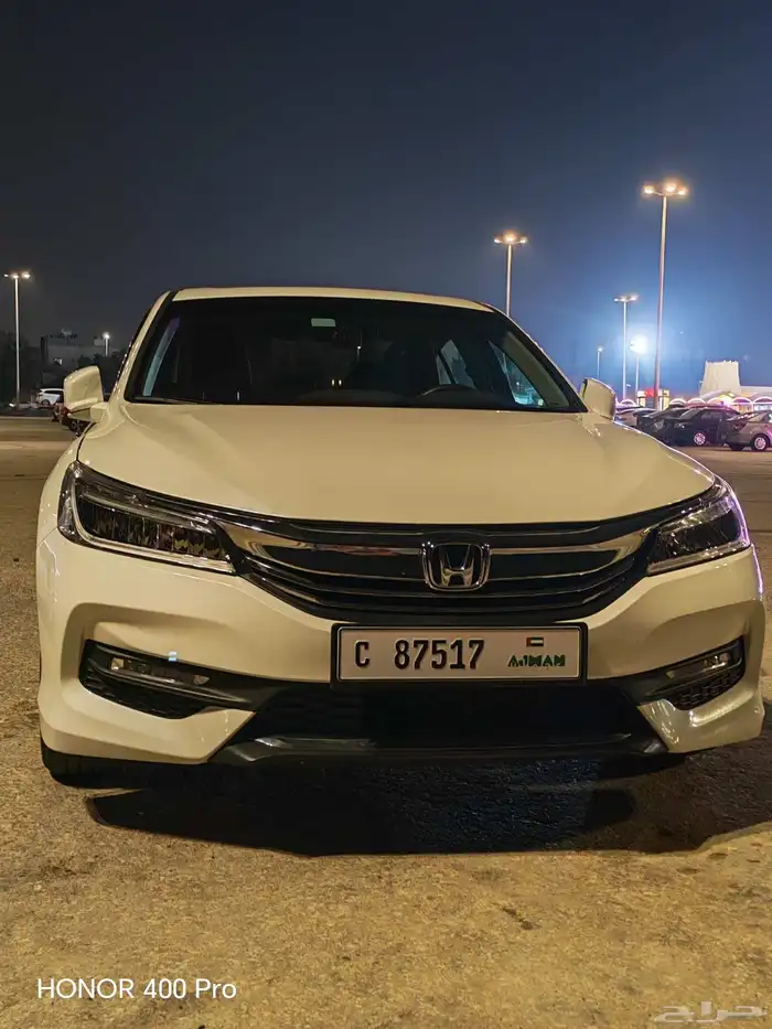 للبيع هوندا اكورد 2017 وارد كوريا ممشى 66 الف فل مكينه 2400 7