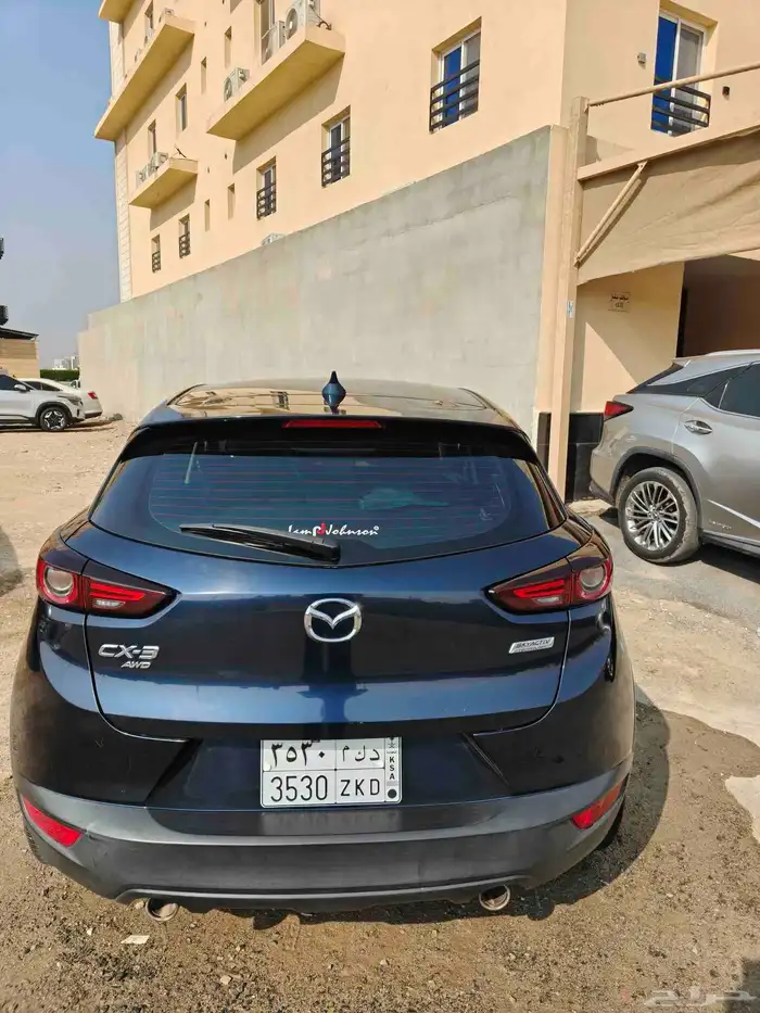 سيارة مازدا CX-3 2020 كاملة المواصفات - أزرق   المسافة المق 4