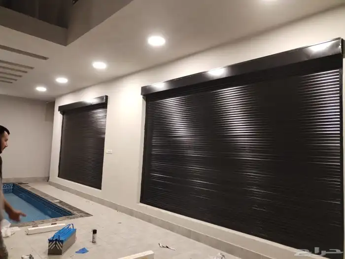 نوافذ شتر المنيوم نوافذ المنيوم زوجاج و ابواب المنيوم 7