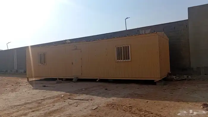 بركس غرفتين وحمام ومطبخ 12 في 4 1