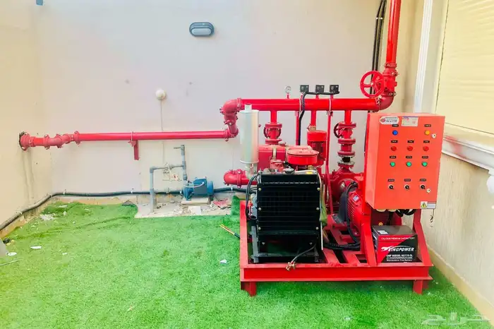 متوفر مضخات حريق بجميع السعات والاحجام 4