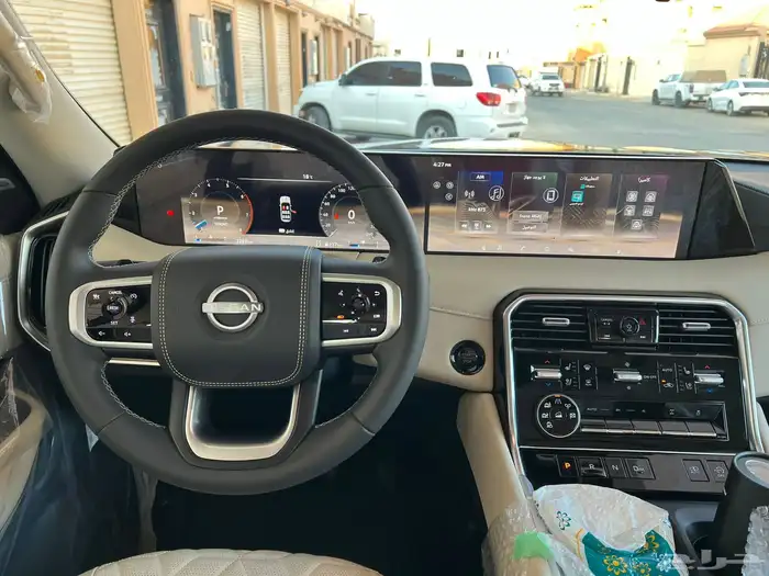 باترول 2025 اسود توين تيربو اعلى فئة 12