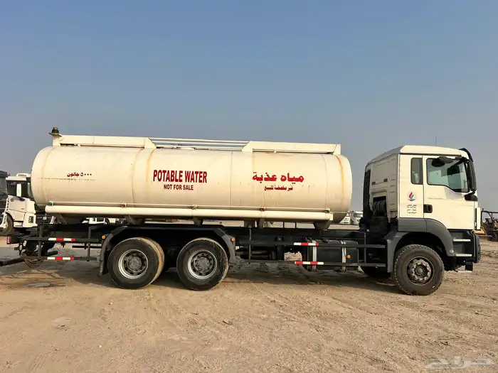 شاحنه مان تنكر مياه 1