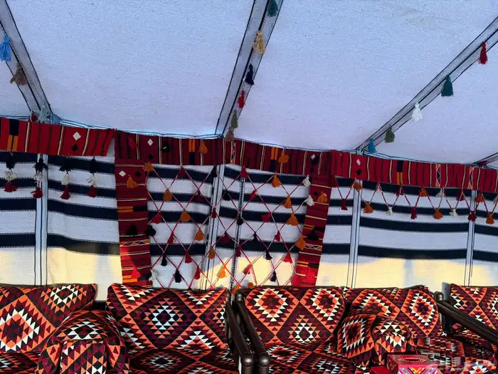 بيوت شعر جديدة ابيض واسود جميع المقاسات 7