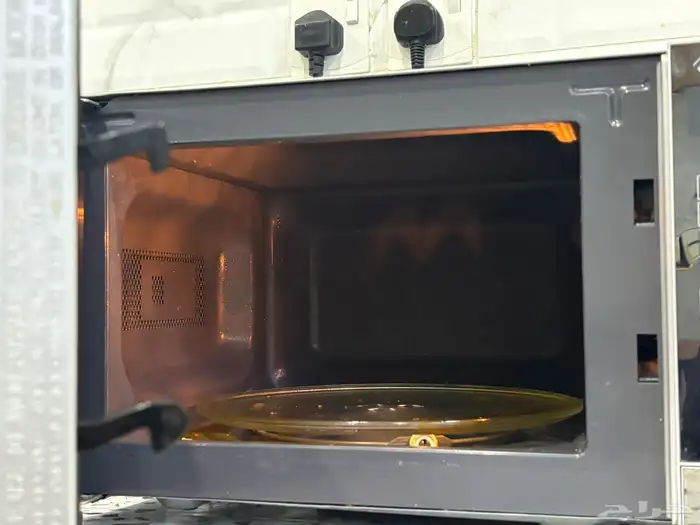 مايكرويف من شركة هومير مستخدم قليل نظيف شغال 0