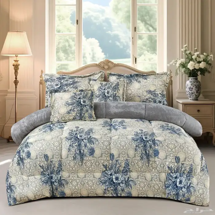 عرض مفارش صيفي وشتوي نفرين 100و135ريال  نفرونص 75ريال 6