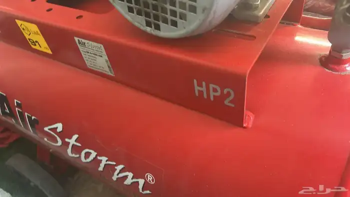 كمبروثر هواء إيطالي بحالة الجديد 100 لت 1