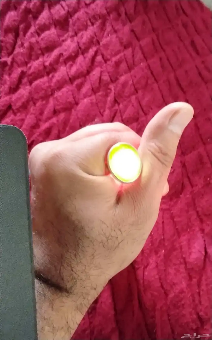 خاتم فضه 925عقيق يمني شرف الشمس 6