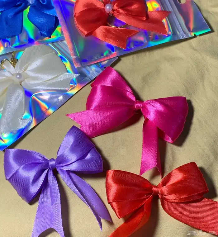 Ribbon Bow Keychain 1