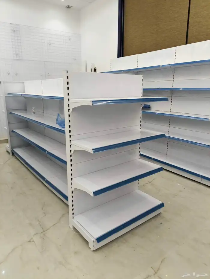 رفوف سوبر ماركه صيدليه مستودعات 4