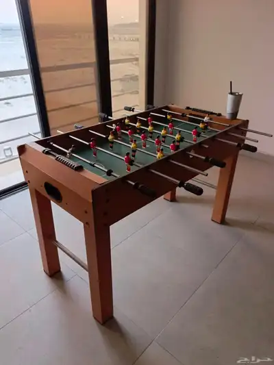 طاولة تنس شبه جديد.  طاولة كرة قدم شبه جديد index