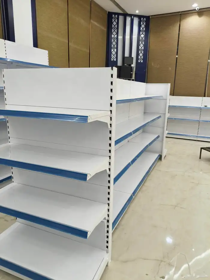 رفوف سوبر ماركه صيدليه مستودعات 3