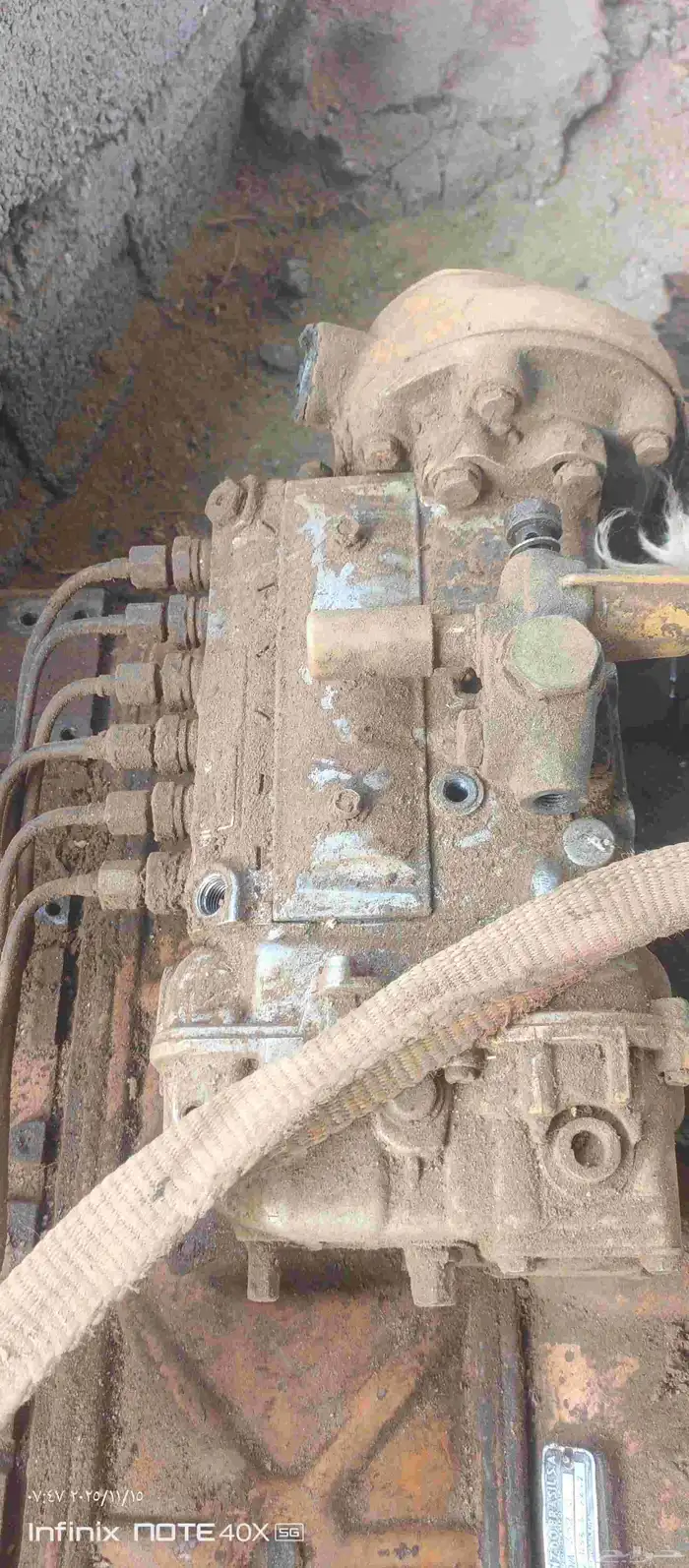 مكينه حصنيه للبيع عمود مكسورباقي امورهاء طيبه 2