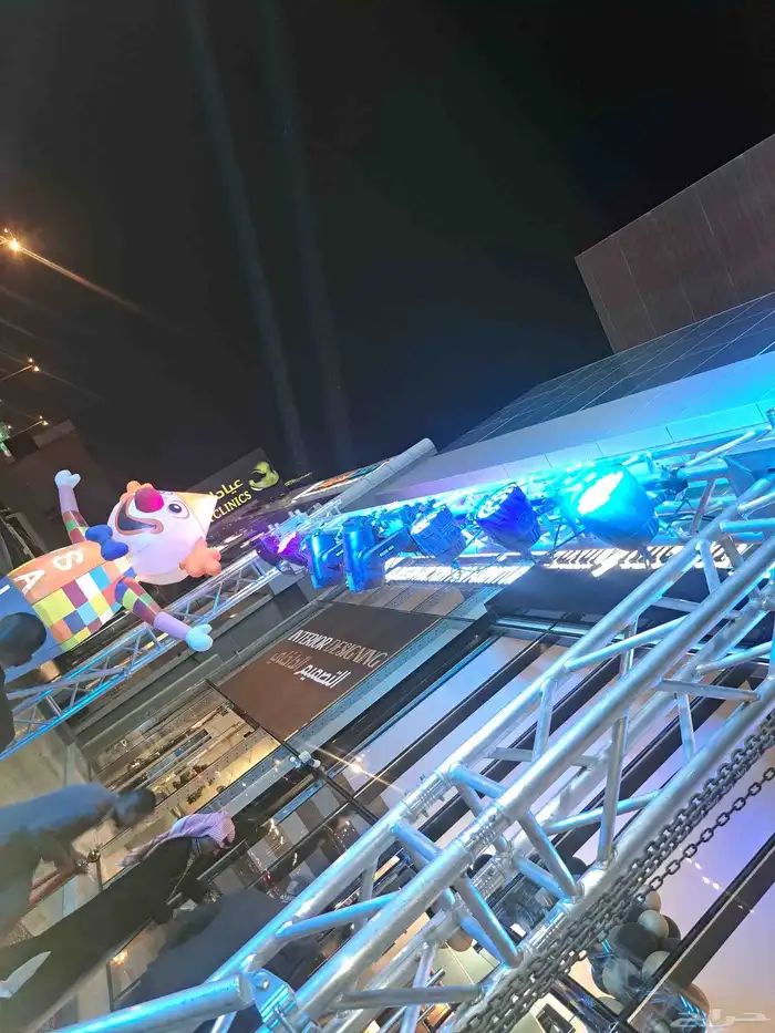 تاجير افتتاح بوابه سيدي كرار بالونه راقصه مهرج قوس بالونه لي 2