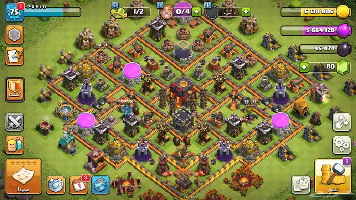 حساب كلاش اوف كلانس رخيص 0