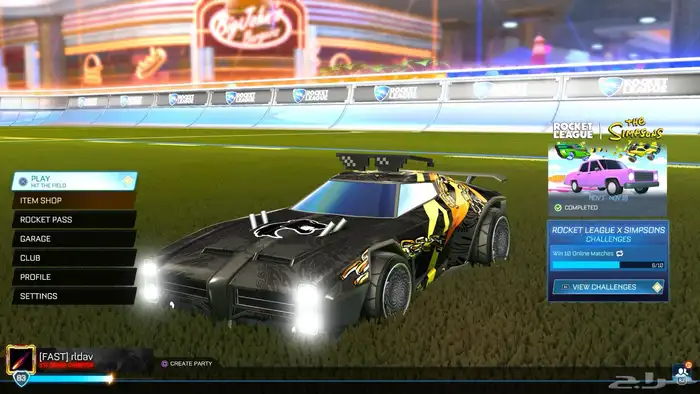 حساب روكيت ليق ملغم اغراض وتايتل قراند تشامبيون  يوجد مقطع 0