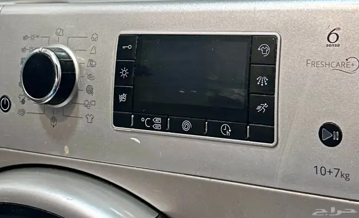 غسالة Whirlpool إيطالية نظيفة  مشتراة 5000 وببيعها 4000 2