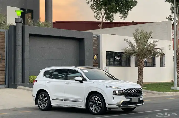 هونداي - سنتافي - 2022 - ديزل - بطاقة جمركية - فل كامل 0