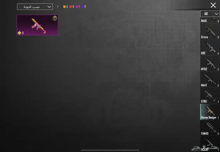 حساب ببجي فخم 16