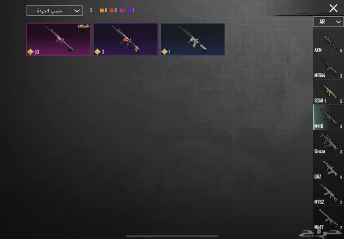 حساب ببجي فخم 22