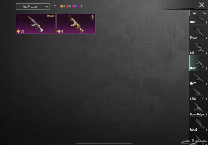 حساب ببجي فخم 19