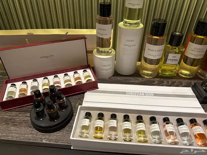 مجموعة عطور ديور وشانيل ب 1500 حد 1