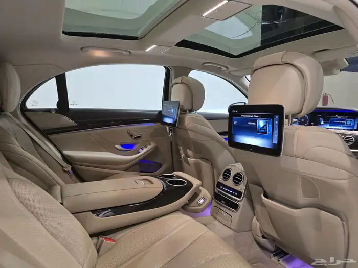 مرسيدس S450 موديل 2018 بحاله ممتازه 8